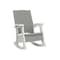 Suncast Elements Rocking Chair with Storage and Two-Tone Dove Gray and Ice Cube collection BMRC1020 - alternate 1